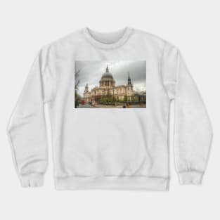 St Pauls Cathedral near dusk Crewneck Sweatshirt